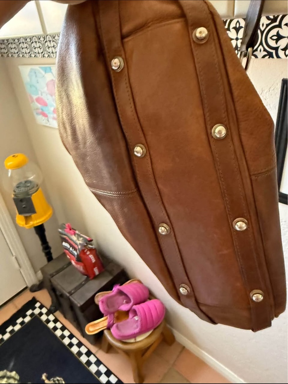 Rebecca Minkoff Brown Leather Hobo Bag - Timeless Everyday Style - Picture 7 of 7